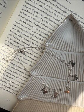 925 Sterling Silver Butterfly Necklace